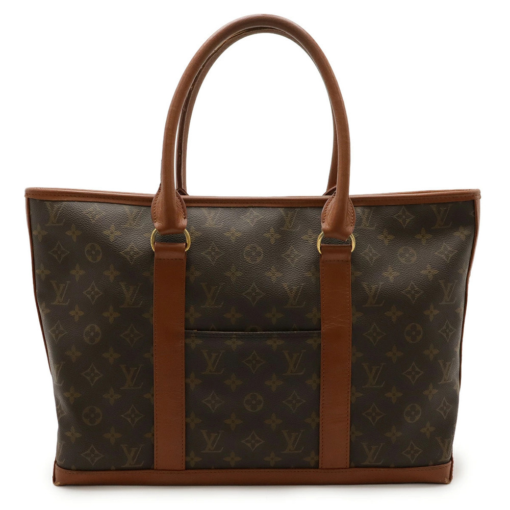LOUIS VUITTON Monogram Weekend Tote Bag Shoulder